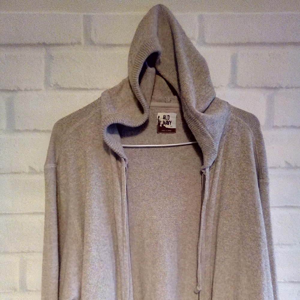 Old Navy sweater hoodie.. nice fitted